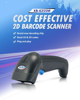 Picture of Barcode Scanner 1D & 2D Syble XB-6255M